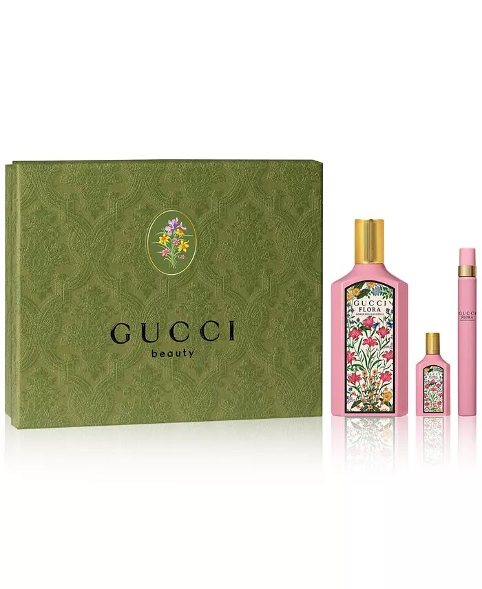 Gucci 3-Pc. Flora Gorgeous Gardenia Eau de Parfum Gift Set - Macy's | Macy's