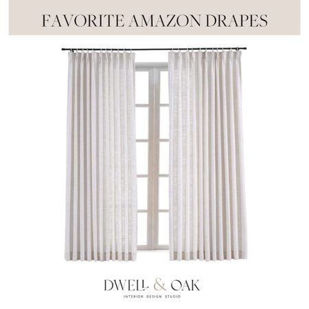 Drapes you can buy on amazon if you aren’t going custom. 

#LTKhome
