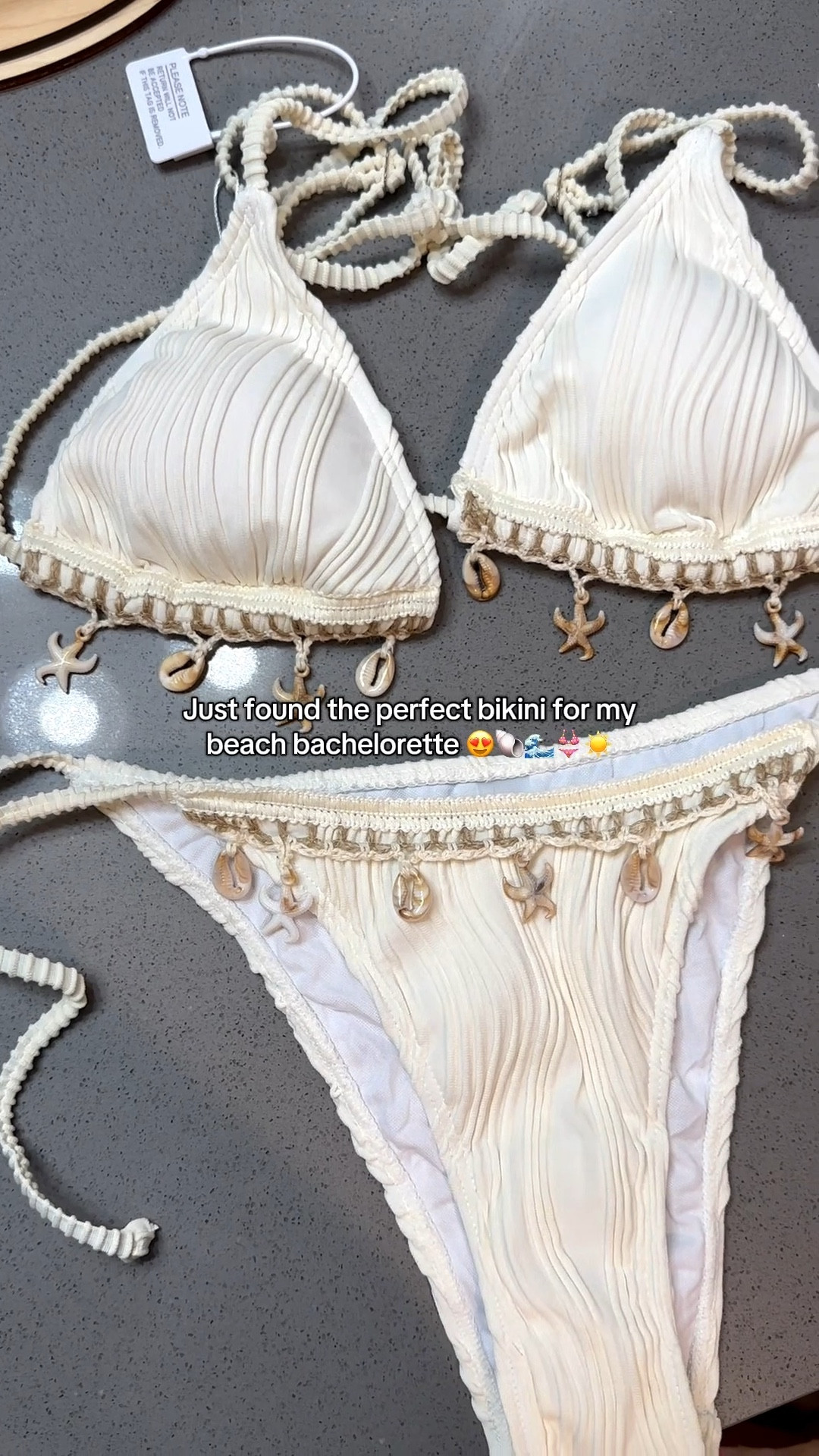 Just found the perfect bikini for my beach bachelorette 😍🐚🌊👙☀️ it comes in multiple colors too not just for brides 

#LTKootd #LTKSwim #LTKWedding