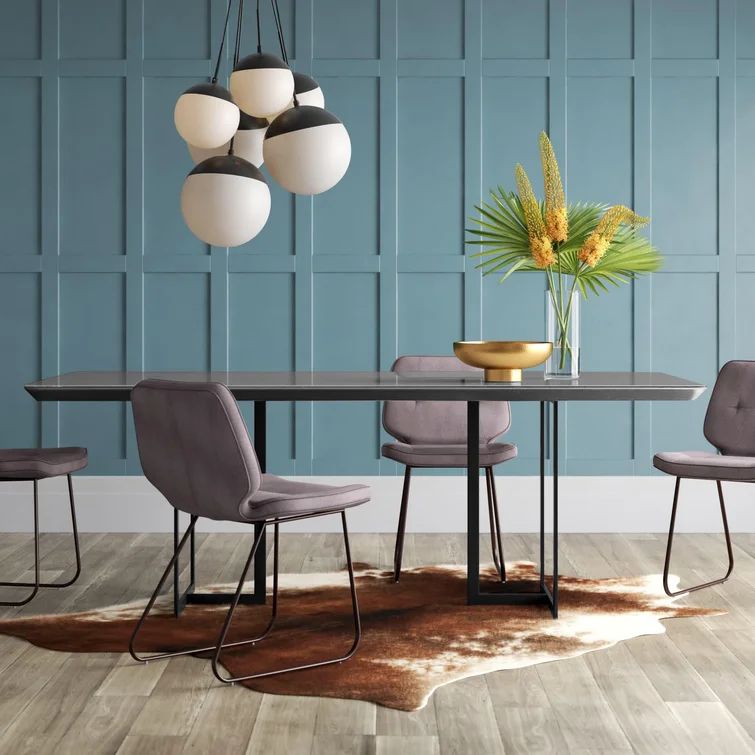 Altoona 86.22'' Double Pedestal Dining Table | Wayfair Professional