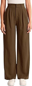 NIMIN High Waisted Work Pants for Women Business Casual Outfits 2025 Office Dress Pants Trousers ... | Amazon (US)