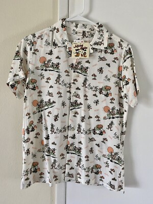 Uniqlo Mickey Mouse Aloha Shirt | eBay US