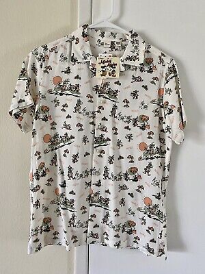 Uniqlo Mickey Mouse Aloha Shirt | eBay US