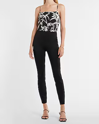 Super High Waisted Body Contour Built-in Compression Legging Pant | Express