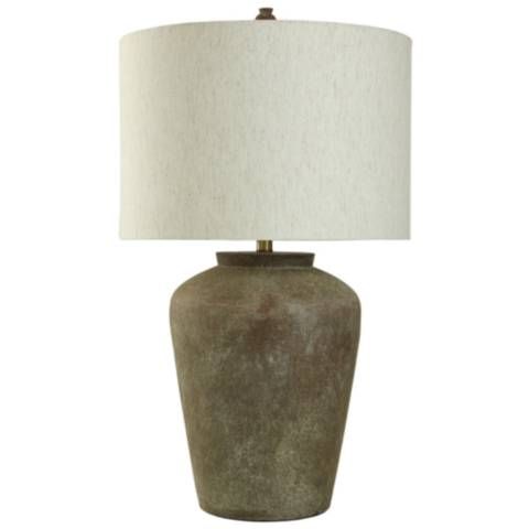 Patina Cotta 31" High Aaged Brown Rustic Table Lamp - #890C8 | Lamps Plus | Lamps Plus