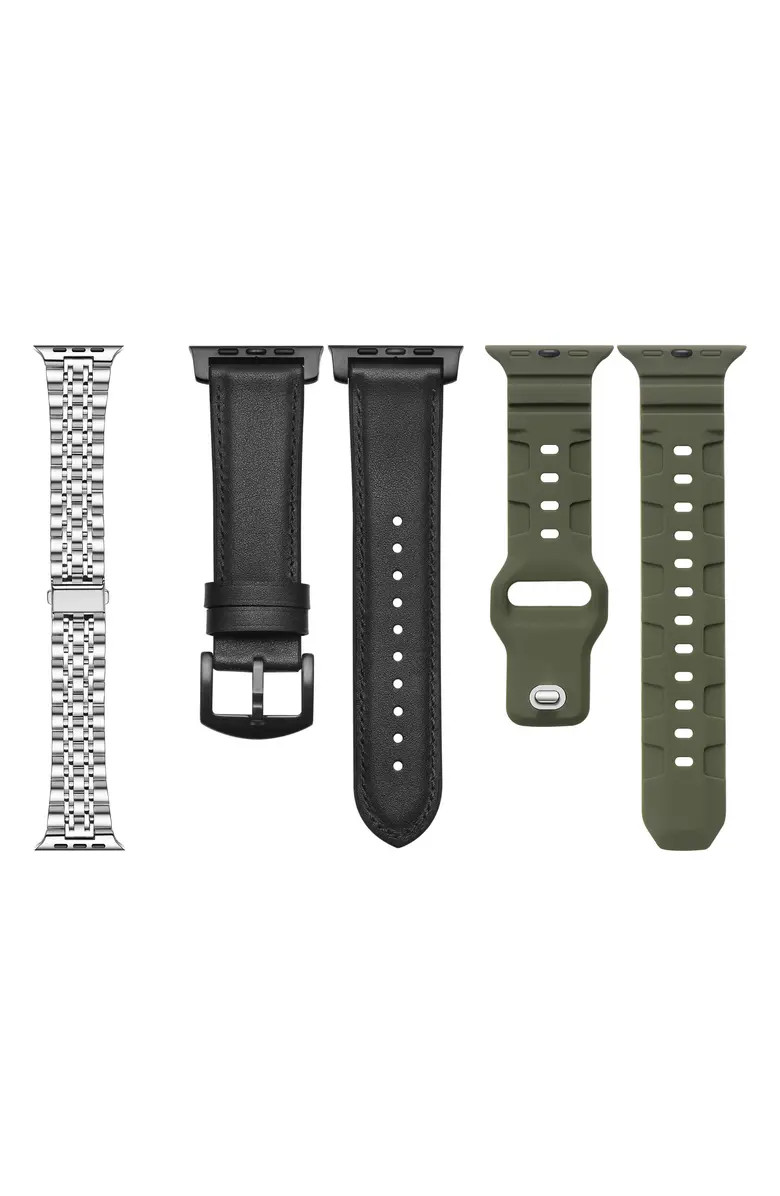 3-Pack 24mm Apple Watch® Watchbands | Nordstrom