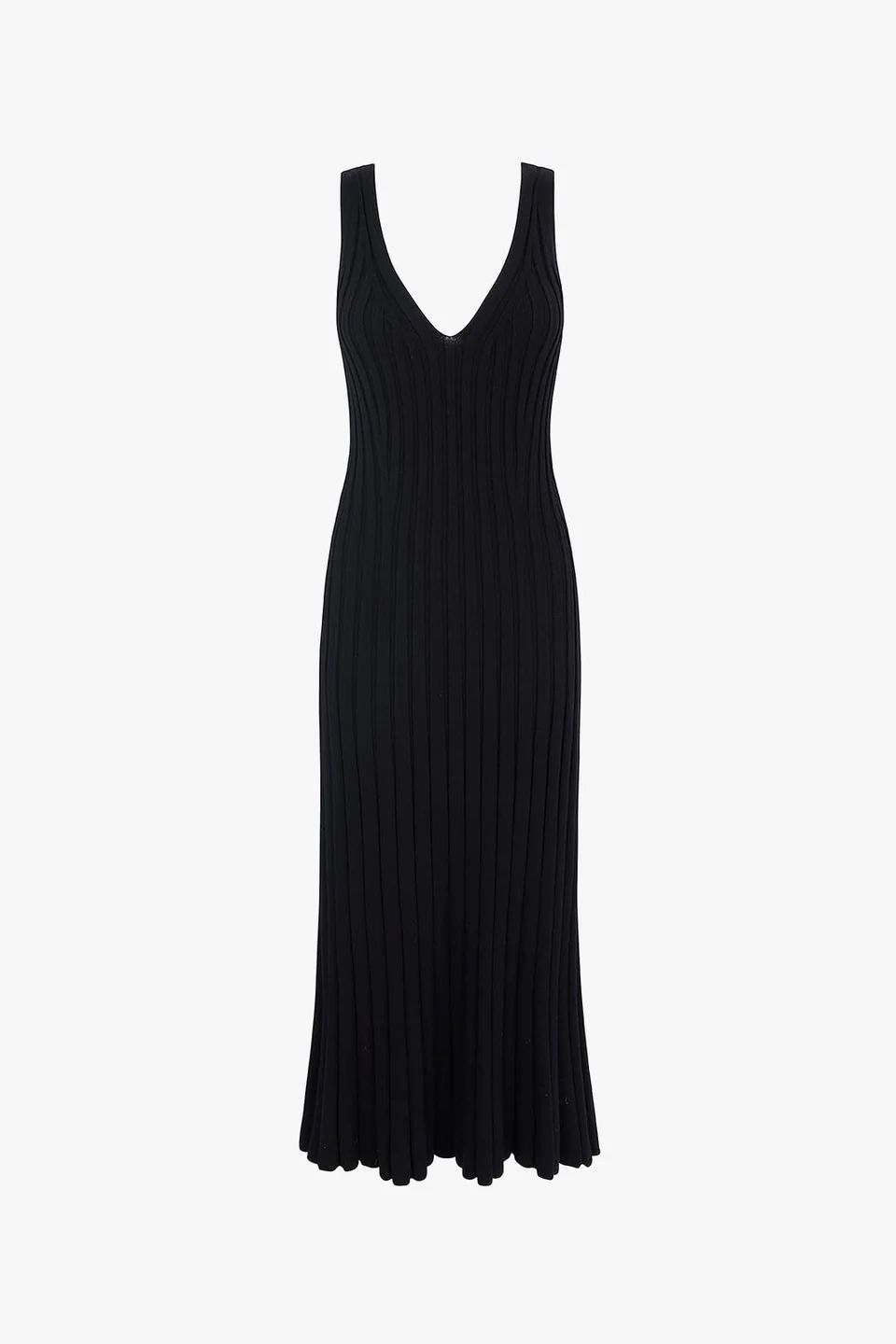 Mermaid | Knitted Dress in Black | ALIGNE | Aligne UK