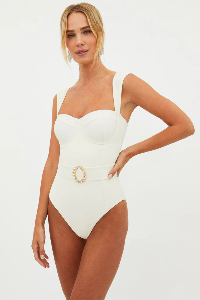 Maven One Piece Ivory | Beach Riot