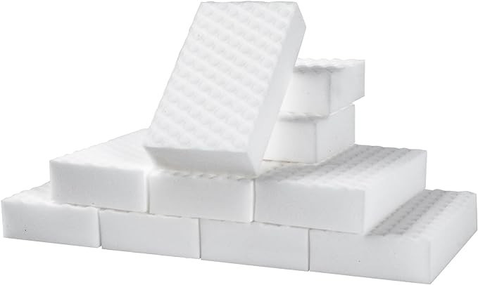 2X Density 10 Pack Magic Sponge Eraser,Extra Thick and Long Lasting Melamine Cleaning Sponges,Mul... | Amazon (US)