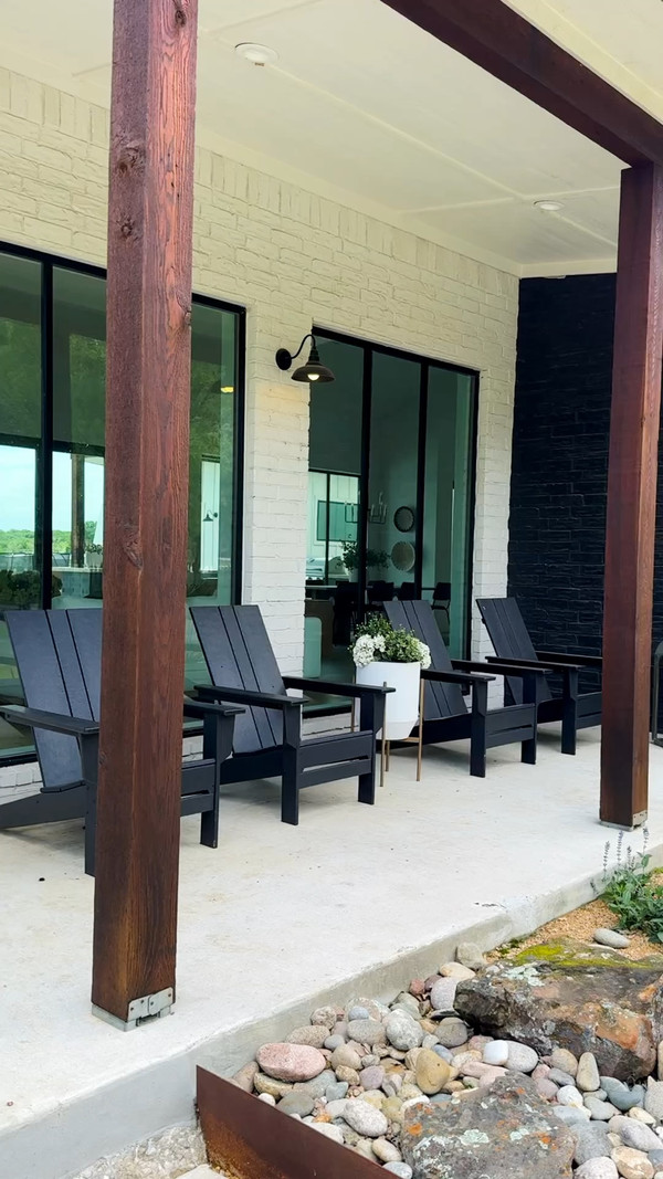 Major sale on our Polywood Adirondack front porch chairs!