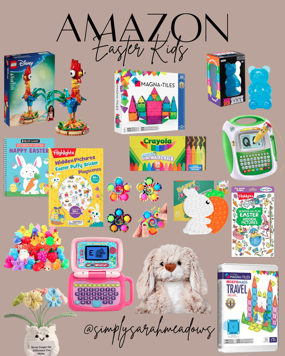 Easter basket stuffers and crafts that are perfect for kids! Check out my favorite Amazon finds @simplysarahmeadows #EasterInspo #EasterBaskets #EasterKids #Easter #AmazonKids #AmazonFinds 

 #LTKSeasonal #LTKKids