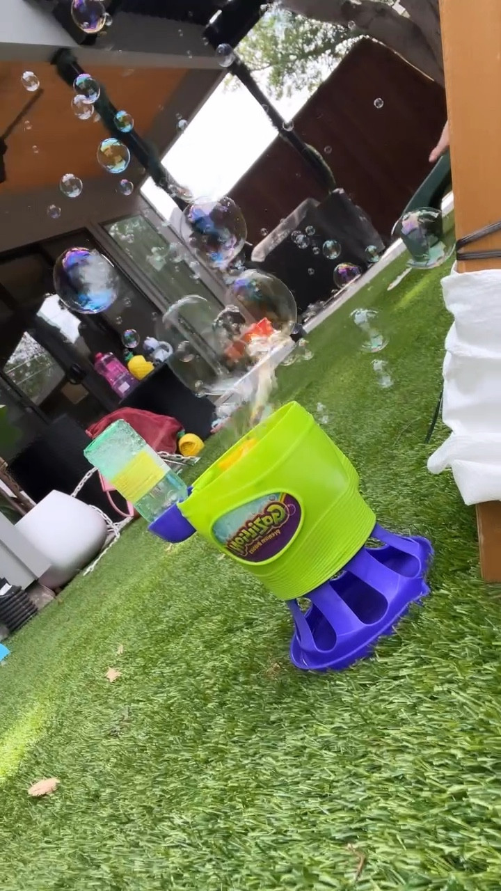 So excited to partner with Walmart to share some of our outdoor favorite activities, toys and patio essentials this summer!! The kids love the swing set and this bubble machine, it’s the best we’ve found! #walmartpartner #ad #walmarthome #walmart 

#LTKxWalmart