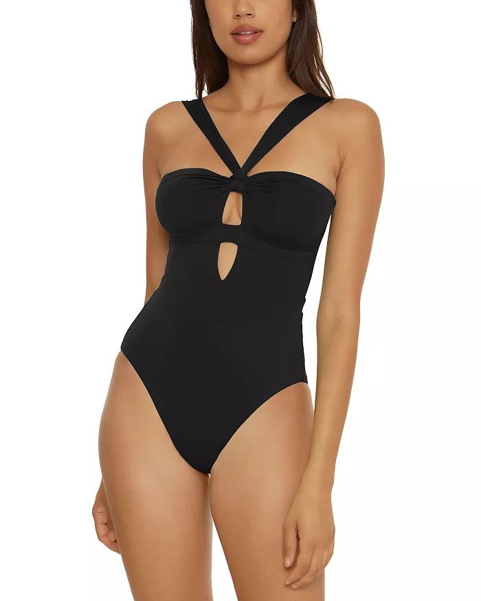 BECCA&reg; by Rebecca Virtue Color Code Rylie Convertible Bandeau One Piece Swimsuit Women - Bloo... | Bloomingdale's (US)