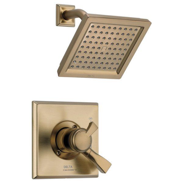 Delta Dryden Monitor 17 Series Shower Trim, Champagne Bronze - Walmart.com | Walmart (US)
