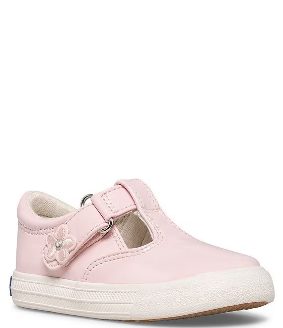 Girls' Daphne T-Strap Patent Sneakers (Toddler) | Dillard's