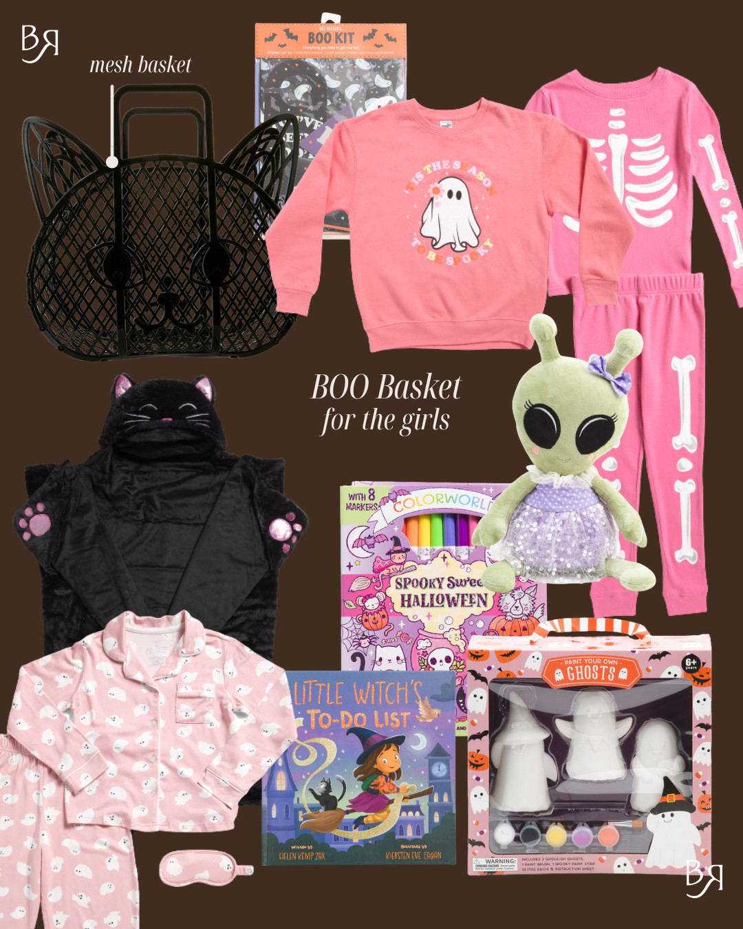 Putting together the cutest Boo Baskets for girls this Halloween! 

The basket itself is from Walmart, and everything inside — from cozy socks and spooky cups to little toys and treats — is from Marshalls. 🕸️

These are such fun, affordable ideas for Halloween gifting or festive surprises your kids will love. Tap to shop my favorite Marshalls Halloween finds + Walmart basket picks below! 🧡✨

#MarshallsFinds #WalmartHome #BooBasketIdeas #HalloweenBasket #GirlsHalloweenBasket #LTKholiday #LTKhome #LTKseasonal #MarshallsHalloween #WalmartFinds #HalloweenGiftIdeas #AffordableHalloweenDecor #SpookySeason #HomeWithBrooke #LTKunder50 

 

 