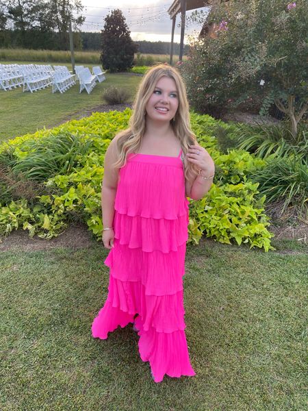 This exact dress is sold out from impressions boutique, but I linked similar ones below! 👇🏻🩷

#Pinkweddingguestdress #pinkdress #pinkweddingguestoutfit #longpinkdress #weddingguestdress #midsizedress

#LTKstyletip #LTKfindsunder50 #LTKHoliday