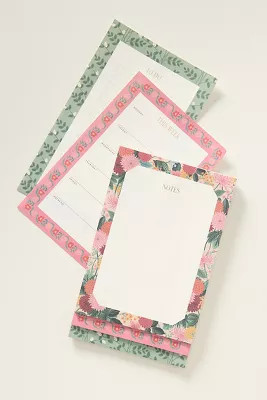 Rifle Paper Co. Dahlia Tiered Notepad | Anthropologie (US)
