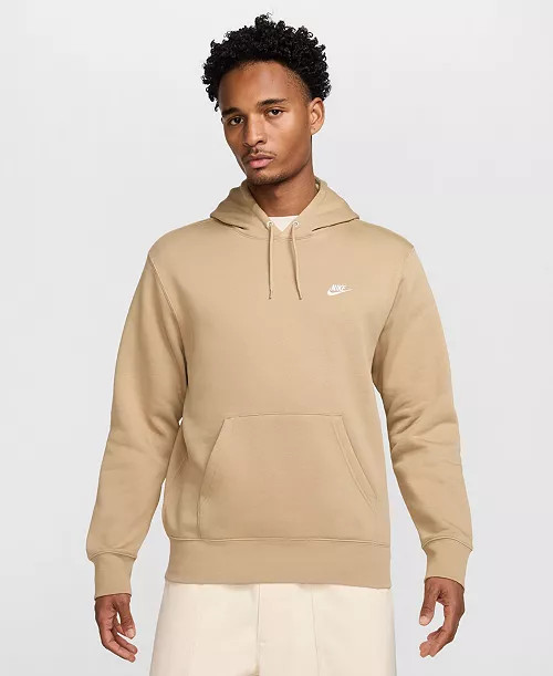 Men's Pullover Fleece Logo Hoodie | Macy's