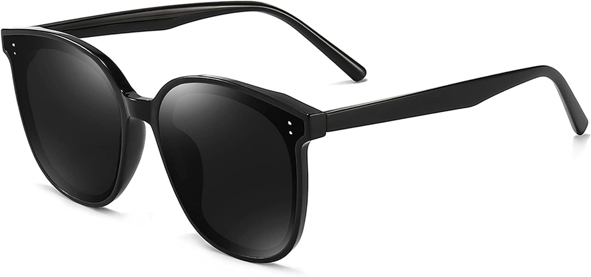 Dollger Oversized Polarized Square Sunglasses for Women Men Vintage Glasses with Flat Lens Fashio... | Amazon (US)