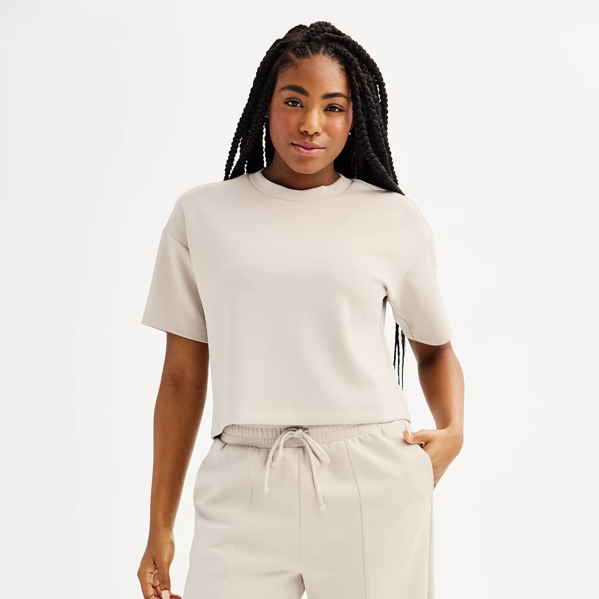 Women's FLX Solace Boxy Tee | Kohl's