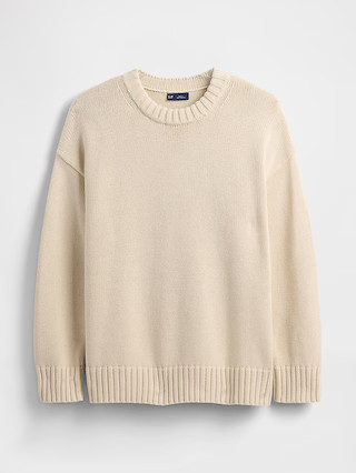 100% Cotton Oversized Sweater | Gap | Gap (US)