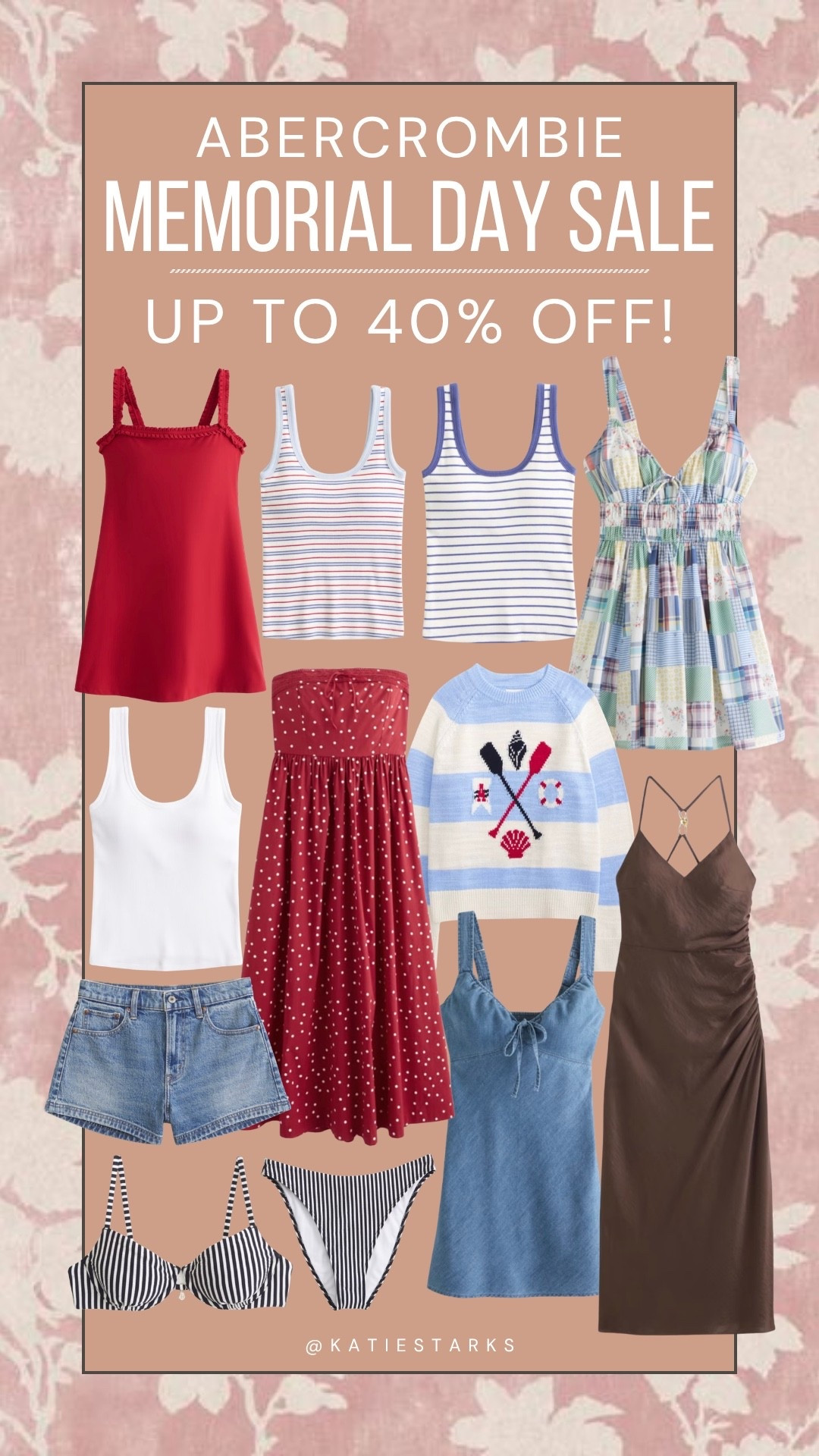 The Memorial Day day at @abercrombie  is live! Everything is 20-40% off!

#LTKSaleAlert #LTKTravel #LTKootd