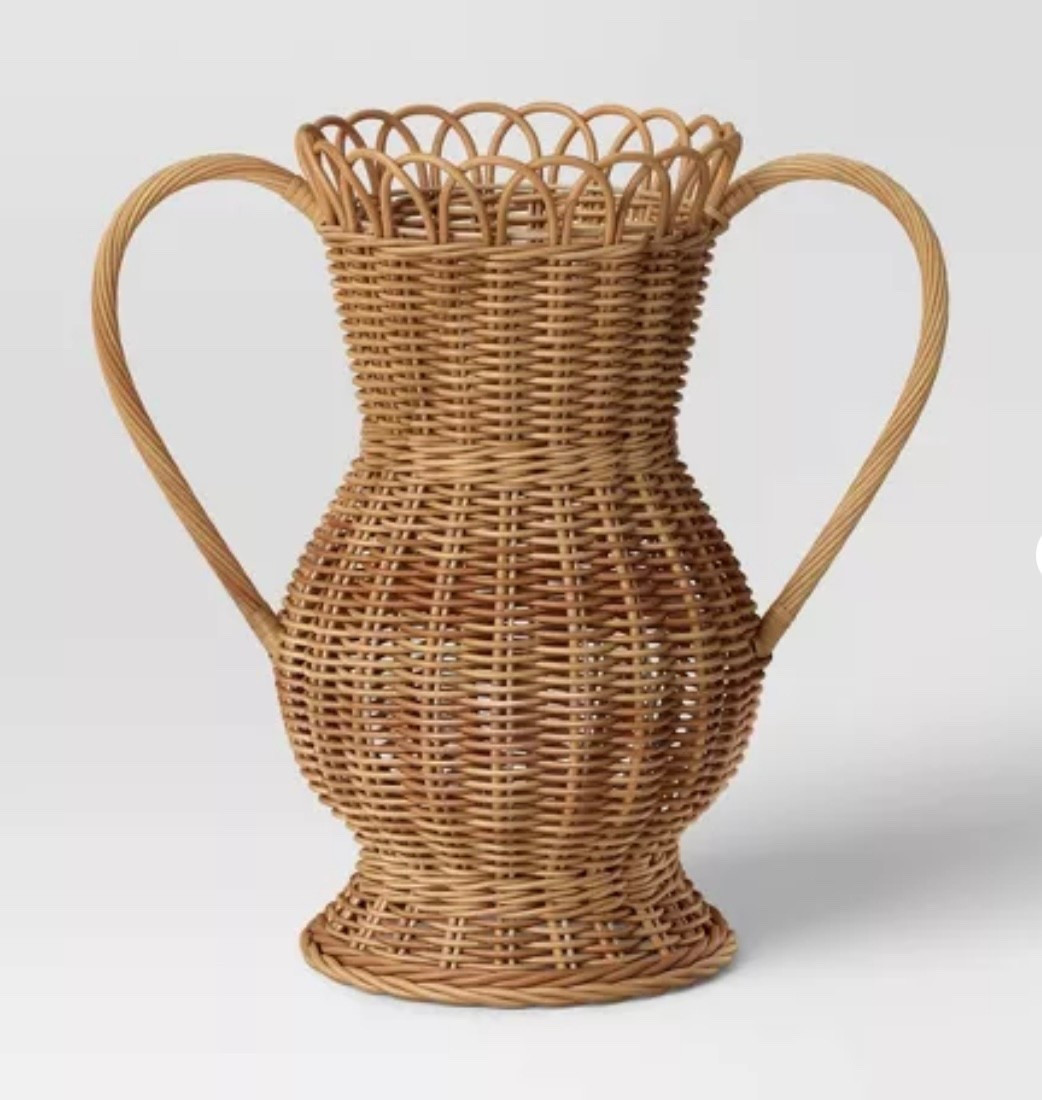 Large Rattan Vase 

#LTKHome