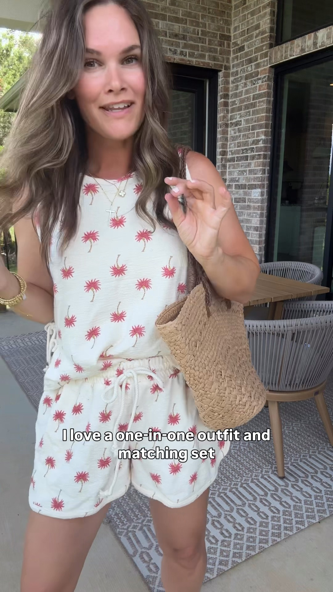The cutest matching set from target! Love the pretty summer pattern and would be a cute swim coverup. #targetfashion

#LTKootd #LTKSaleAlert #LTKgrwm