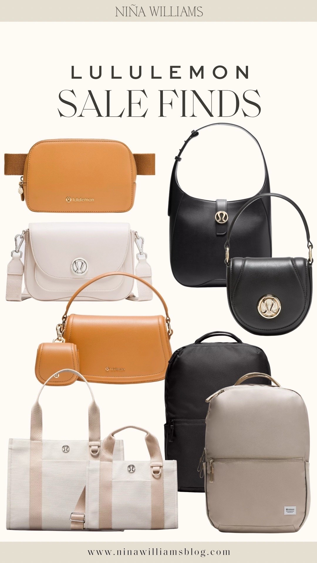 Lululemon accessories  sale finds! Neutral bags - Fall belt bags

#LTKOver40 #LTKItBag #LTKSaleAlert