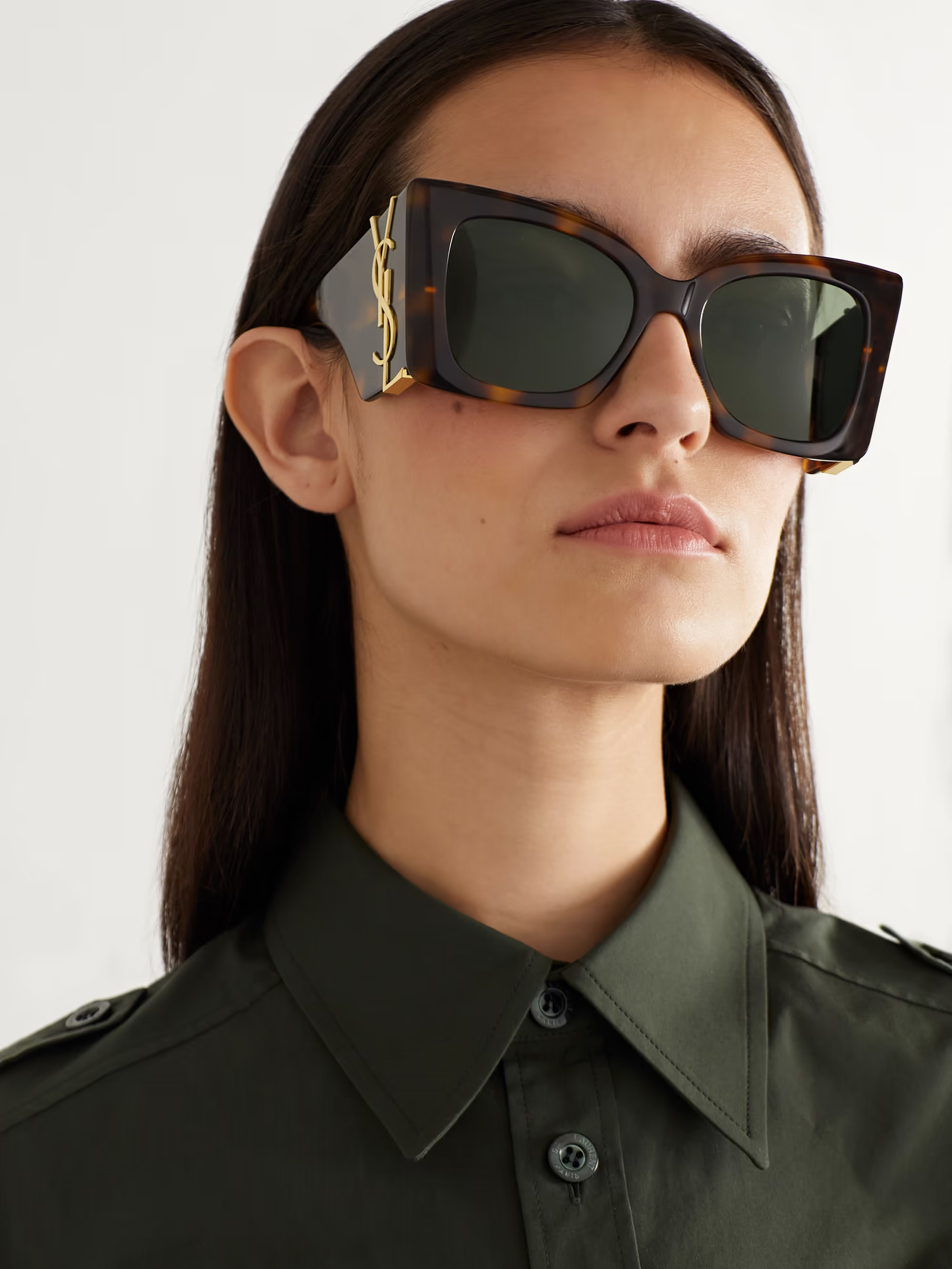 Blaze oversized cat-eye tortoiseshell acetate sunglasses | NET-A-PORTER (UK & EU)
