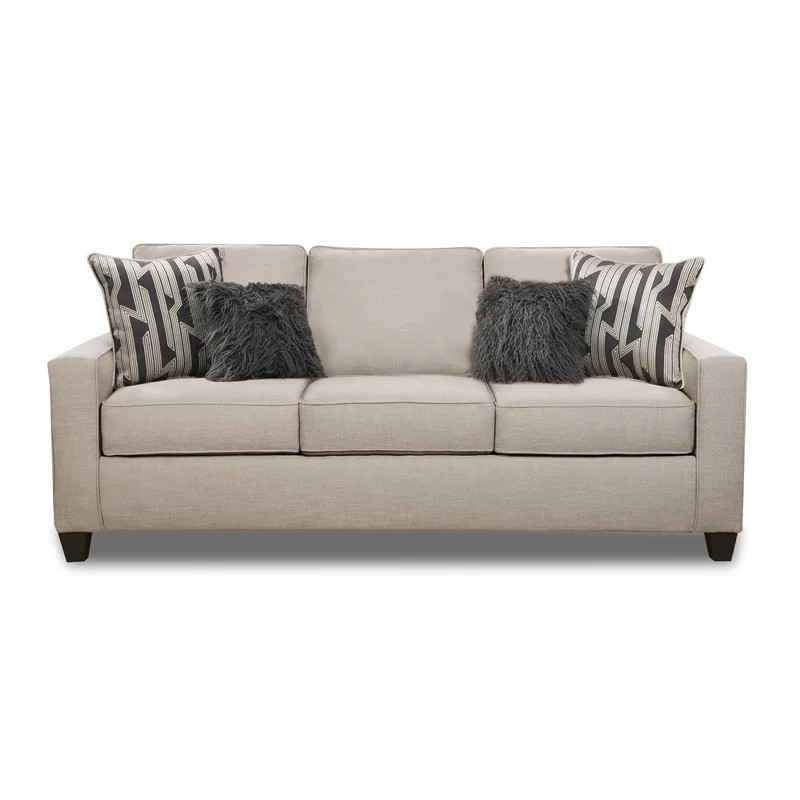 Oakleigh Sofa with Accent Pillows in Cream | Walmart (US)