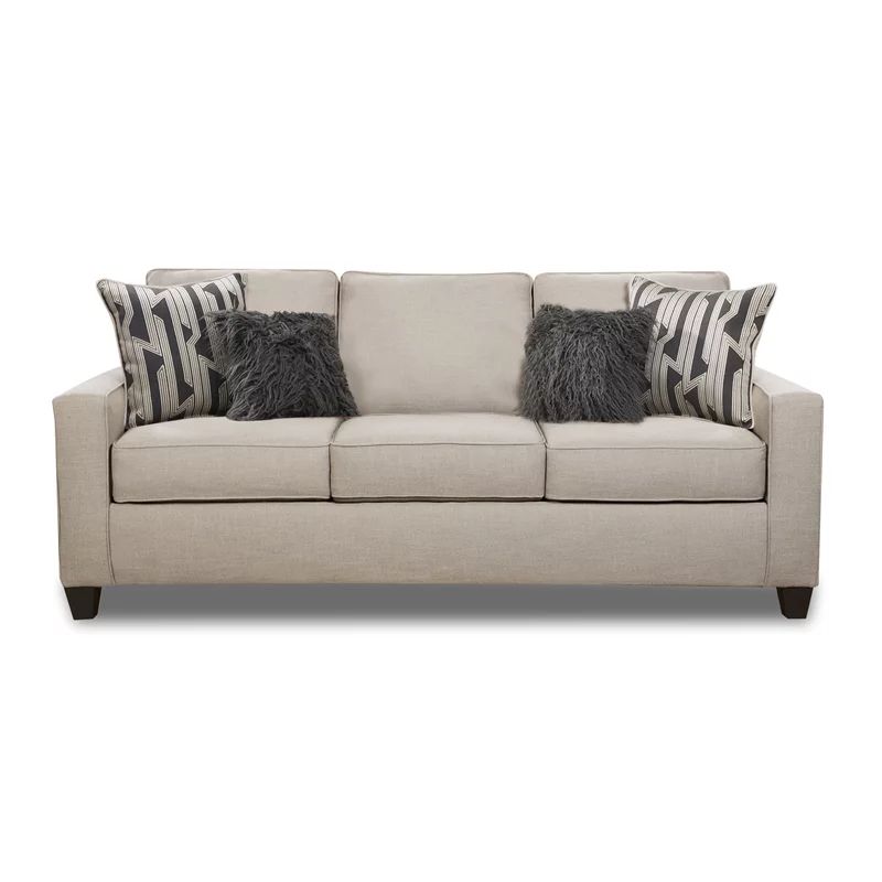Oakleigh Sofa with Accent Pillows in Cream | Walmart (US)