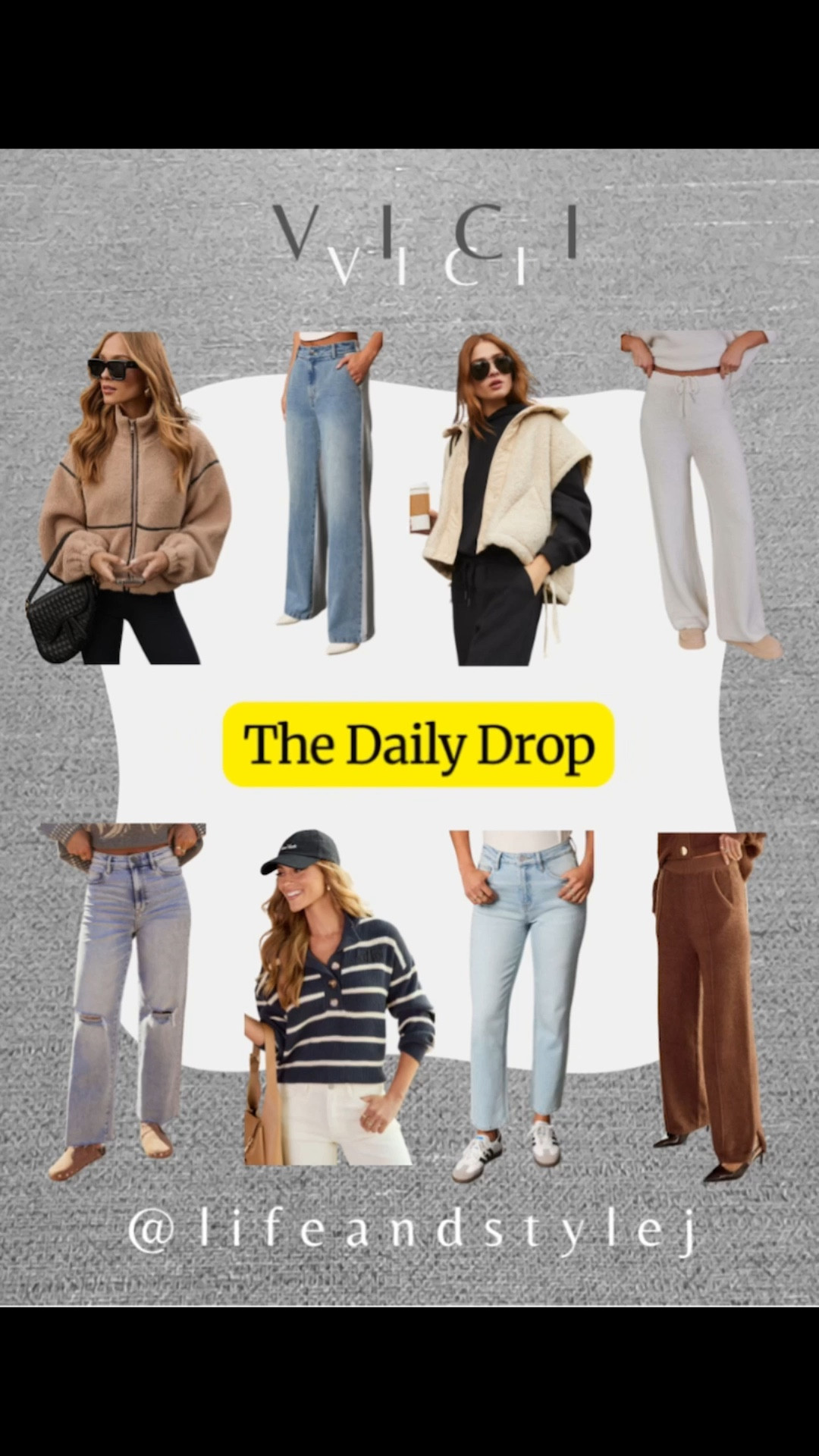 Daily style essentials that keep midlife fashion effortless and ageless. Chic layers, relaxed denim, and cozy textures that elevate your everyday wardrobe with comfort and confidence.
#dailydropstyle #midlifefashion #agelessstyle #casualoutfits #everydaystyleguide #denimtrends #chicandcasual #styleinspo #fallwinterstyle #lifeandstylej 

#LTKU #LTKFindsUnder100 #LTKOver40 