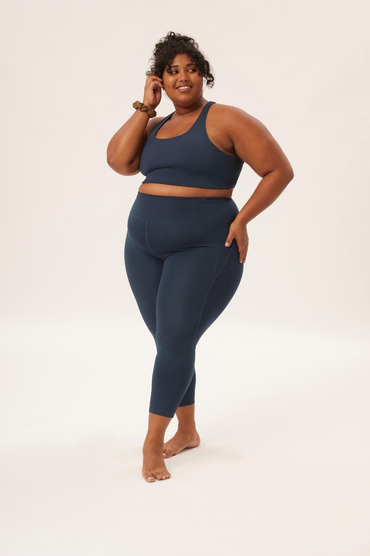 Midnight Compressive High-Rise Legging | Girlfriend Collective