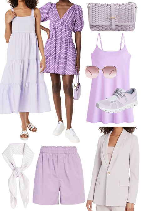 Lavender is one of the biggest trends for the spring/summer 2023 season! Almost everything in this roundup is under $100, feat. activewear, Amazon dresses, and separates for everything from the office to the weekend. See more purple picks on NatalieYerger.com today! 💜💜💜

#LTKSeasonal #LTKstyletip #LTKtravel