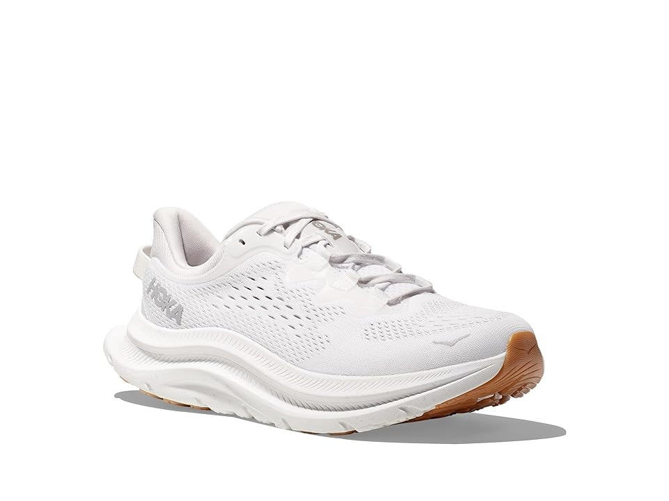 Hoka Kawana 2 Women's Shoes White/Nimbus Cloud : 5.5 B - Medium, Fabric/Manmade | Zappos