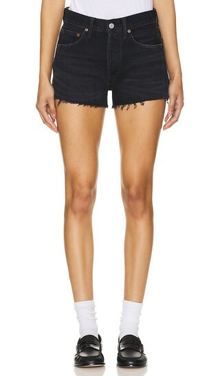 AGOLDE Parker Short in Black. - size 26 | Revolve Clothing (Global)