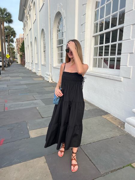 Love this little black dress. Perfect to have in your closet to elevate any occasion.

These lace up sandals I’ve had for over 5 years and they are still in incredibly shape and so comfortable. A little bit of a splurge, but well worth it for cost per wear. 

#LTKshoecrush #LTKtravel #LTKSeasonal