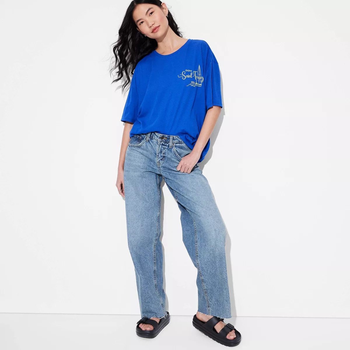 Women's Oversized Short Sleeve Graphic T-Shirt - Wild Fable™ | Target