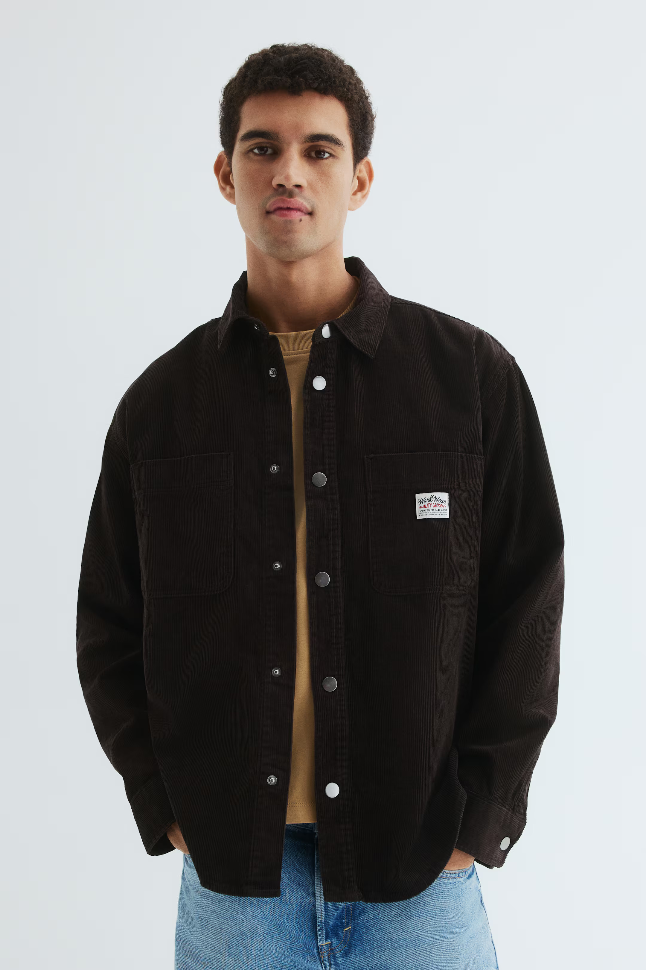 Oversized Cotton Corduroy Shirt | H&M (US + CA)