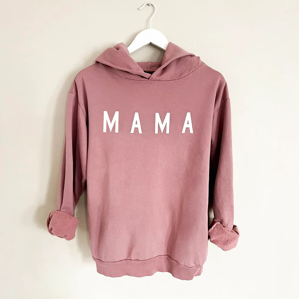 Womens Mama Lightweight Hoody in Blackberry - Ford And Wyatt | Ford and Wyatt