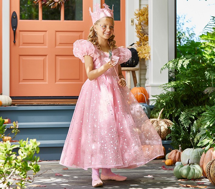 The Wizard of Oz<sup>™</sup> Glinda the Good Witch<sup>™</sup> Light-Up Halloween Costume | Pottery Barn Kids