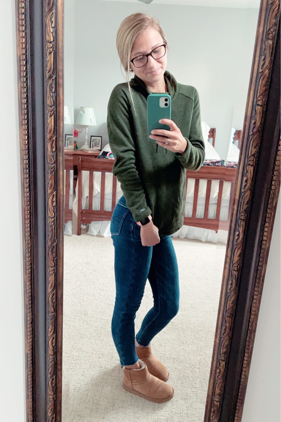 Jeans: 00, top: XS
