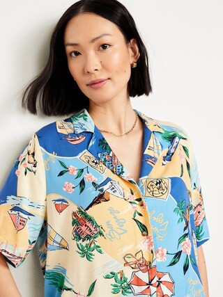 Button-Down Playa Shirt | Old Navy (US)