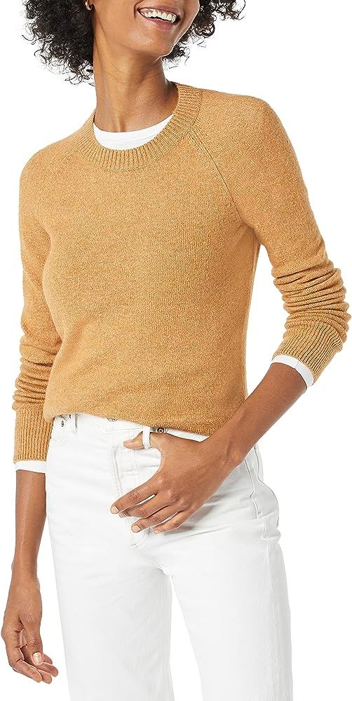 Amazon Essentials Women's Classic-fit Soft-Touch Long-Sleeve Crewneck Sweater | Amazon (US)