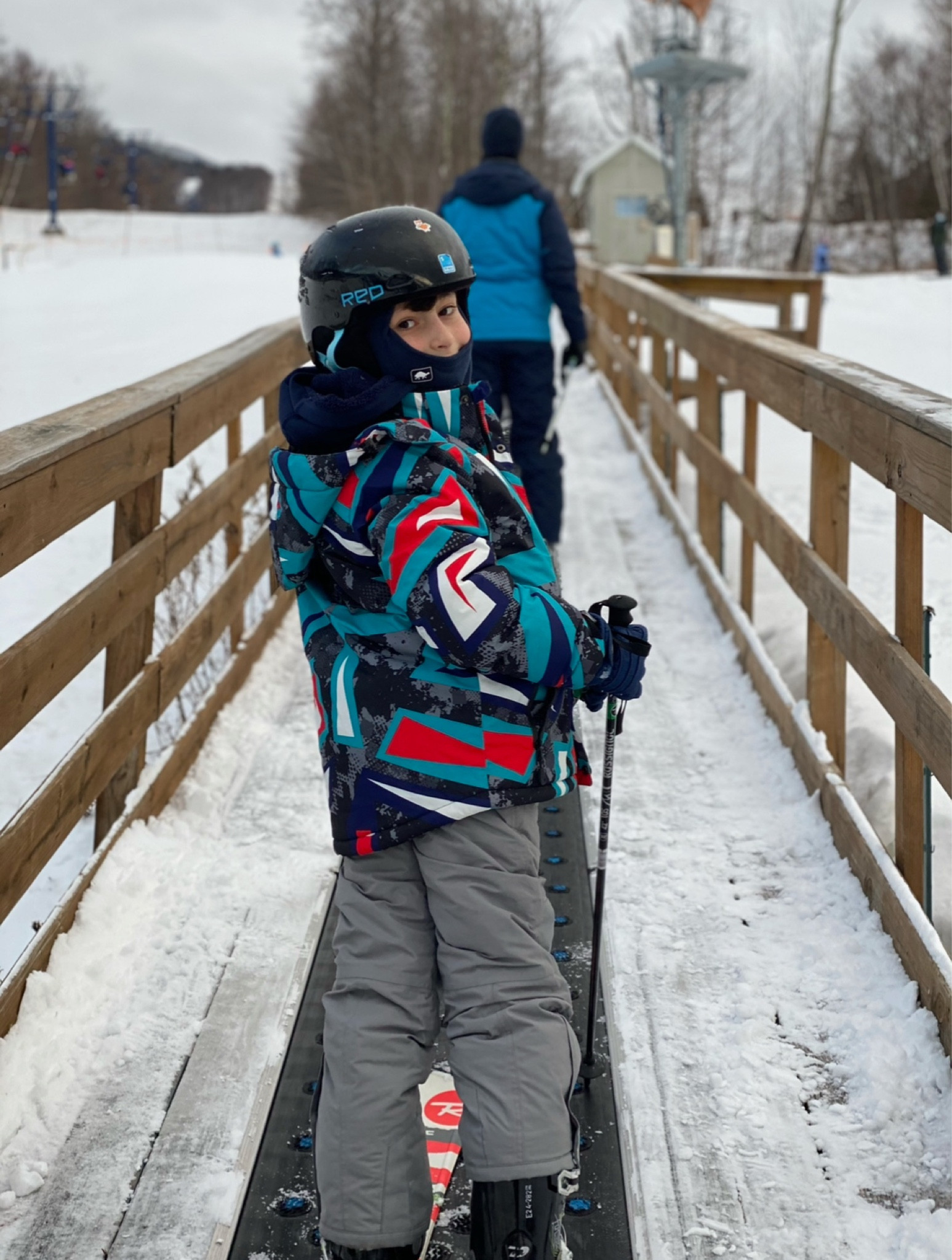 I was obsessed with this cute jacket on him! It’s so colorful and fun, and it’s not just adorable but also very useful because you can spot it easily in the slopes!

Keeping track of all the layers is tough, especially if you’re packing for a few people. I’ve got you! Here’s a full list of things you need to buy and rent on location:

What to Buy:
	•	Snow jacket & pants – Look for pockets on the chest or arm for the lift ticket card.
	•	Thermal base layer set
	•	Fleece 1/4-zip mid-layer
	•	Gloves or wool glove inserts & mittens – I prefer mittens.
	•	Ski socks
	•	Face mask
	•	Goggles

What to Rent on the Mountain:
	•	Ski boots
	•	Skis & poles
	•	Helmet

#LTKSeasonal #LTKActive #LTKStyleTip