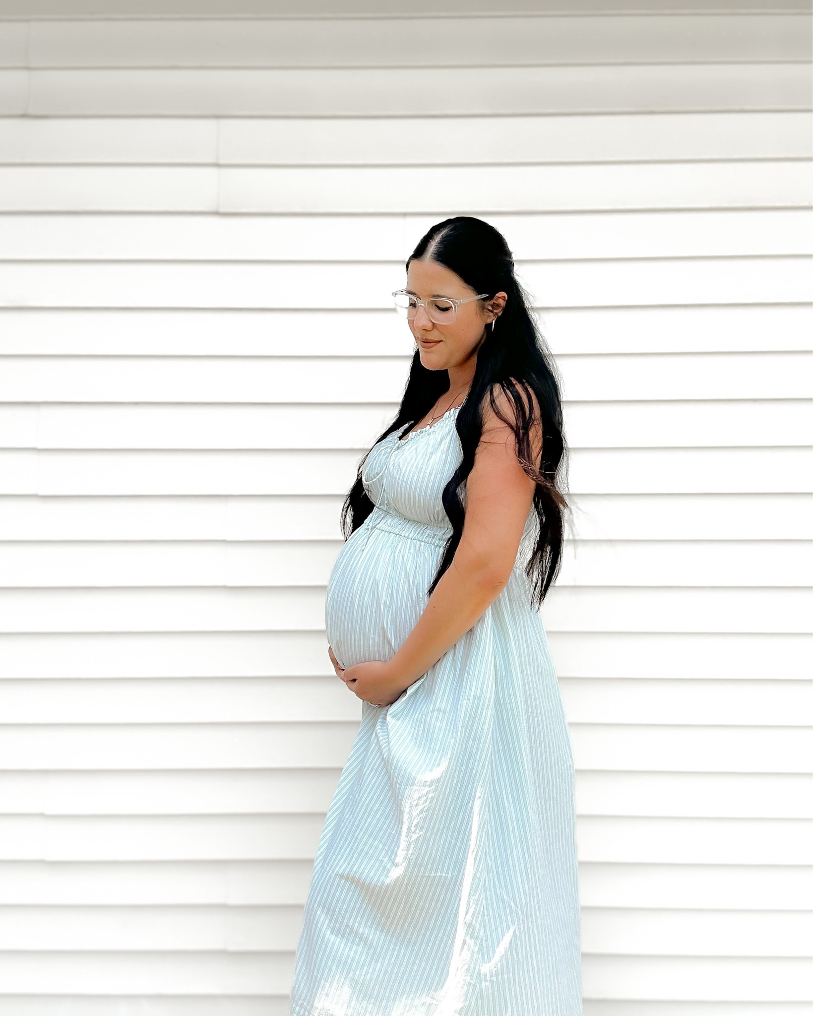 The comfiest dress for being 30 weeks pregnant in the summer 🤰🏻☀️

#LTKBump #LTKFamily #LTKSummerEdit