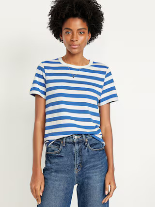 EveryWear Crew-Neck Striped T-Shirt | Old Navy (US)