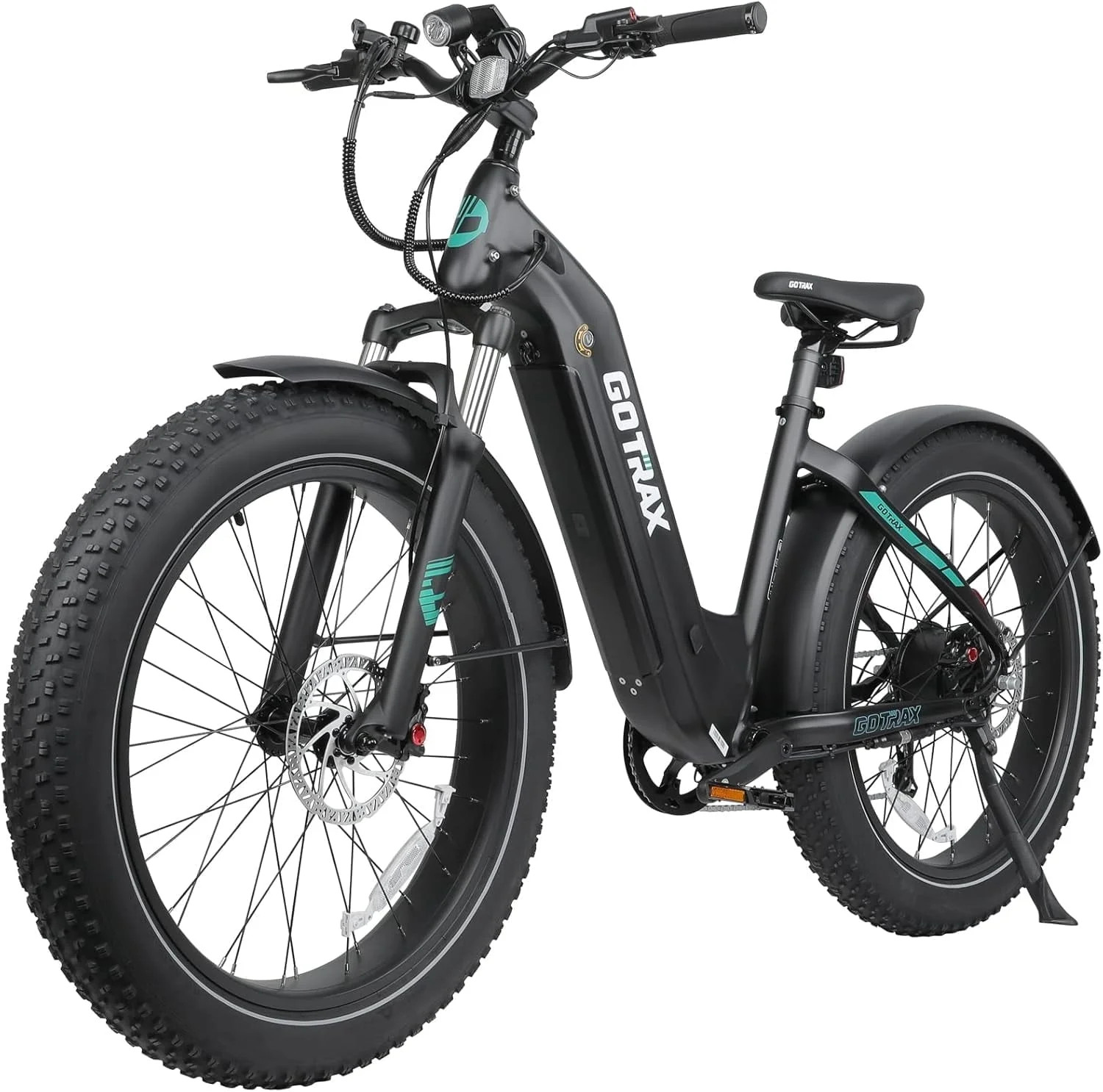 Gotrax R8 Electric Bike 27.5X4, 850W Peak Motor Mountain Ebike, 25 Mph, Speed Sensor, Removable B... | Walmart (US)